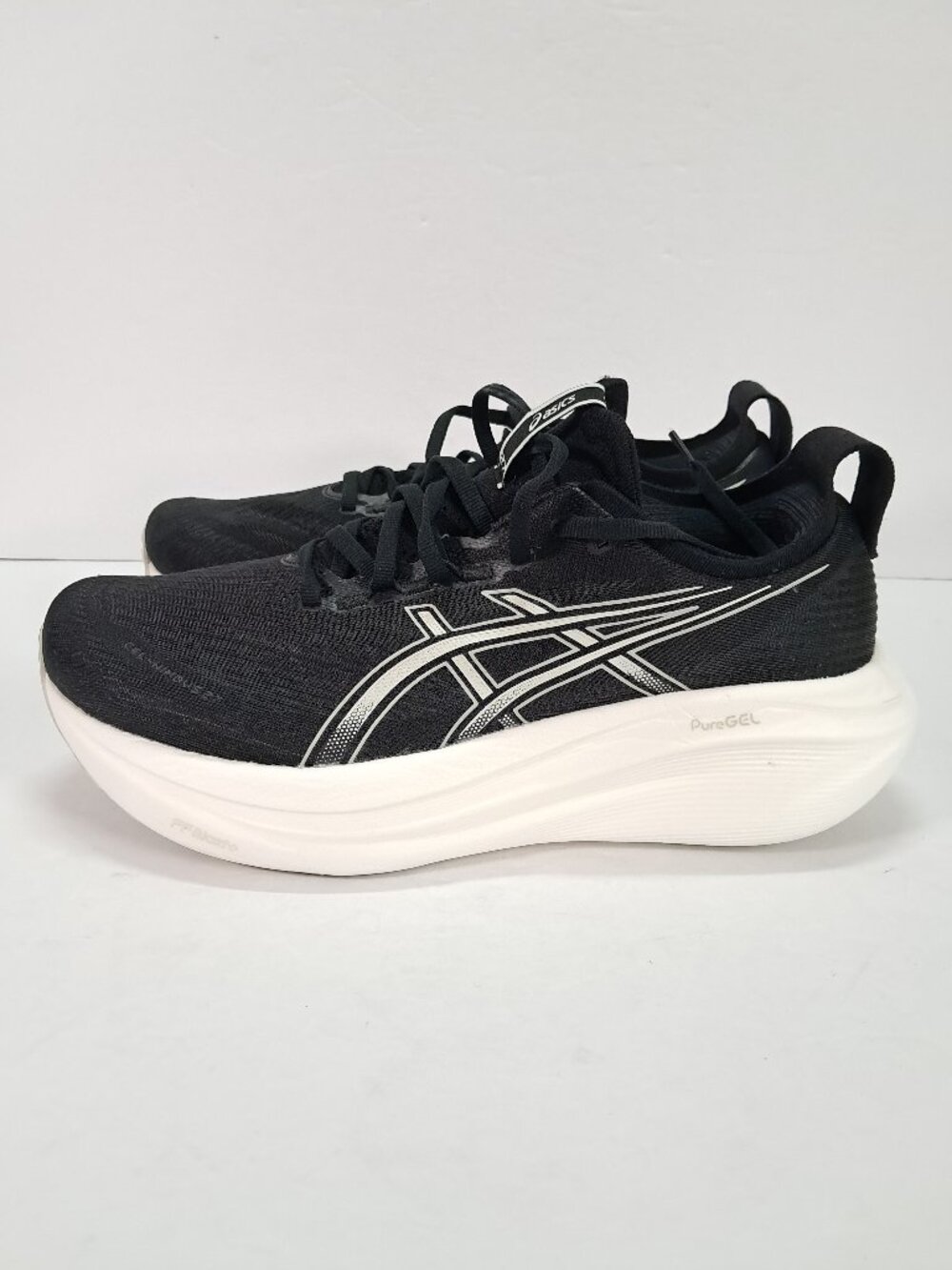 ASICS Gel-Nimbus 27 Shoes Women 10.5 Black Running Athletic Sneakers 1012B753